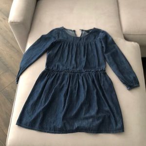children’s large GAP denim dress